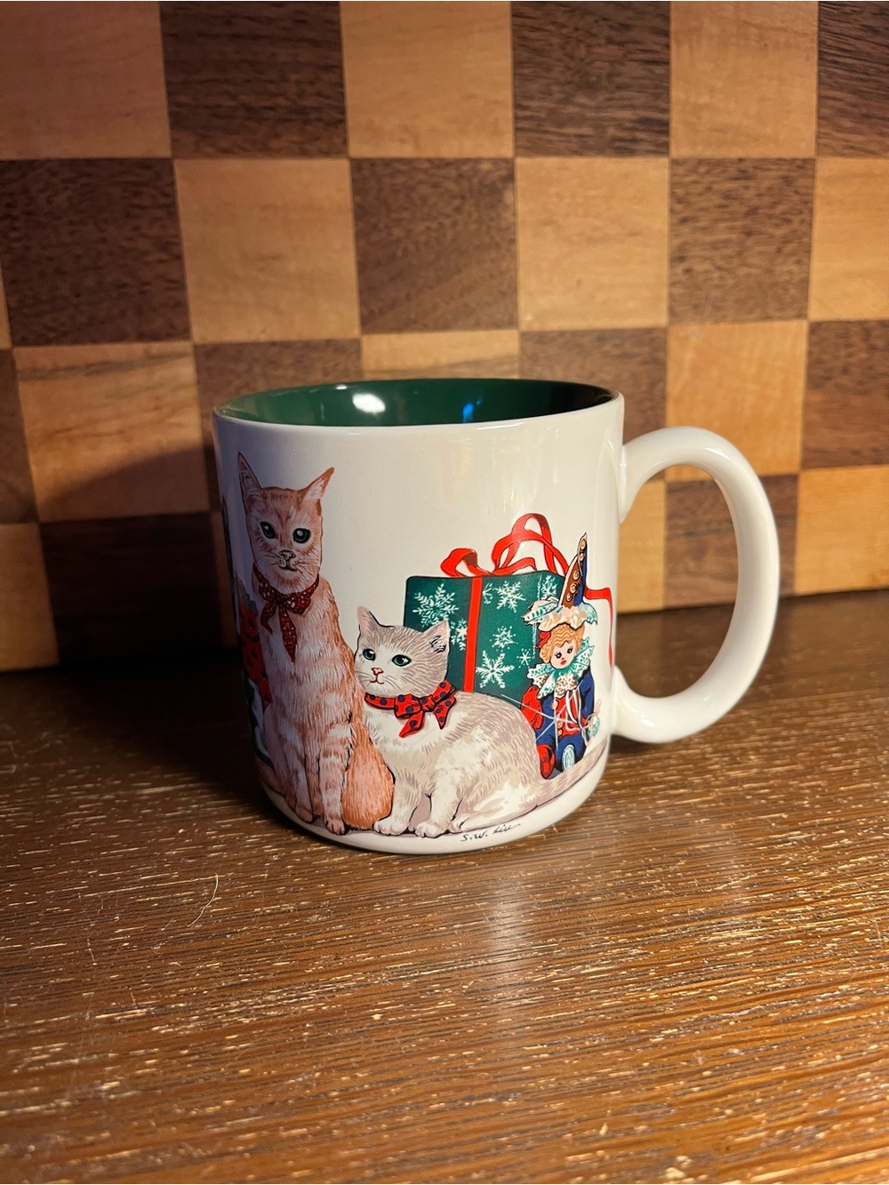 Christmas Cats Coffee Mug A924